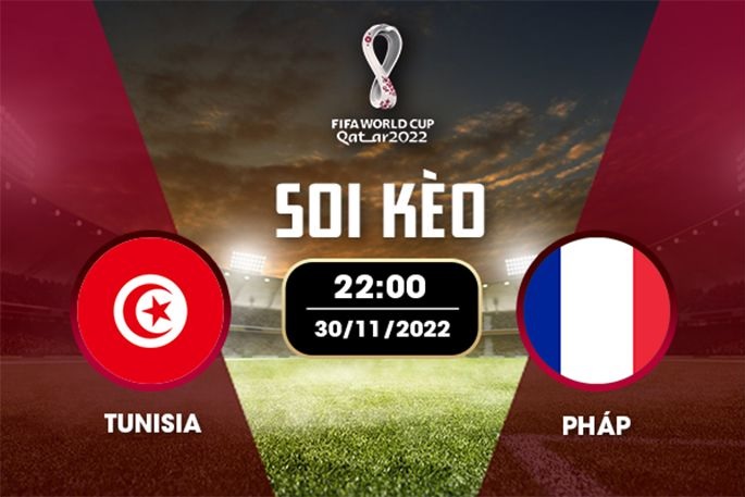 Soi keo Tunisia vs Phap voi JBO
