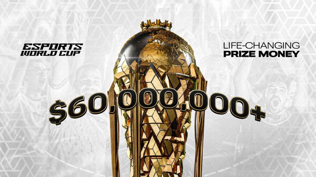 Esports World Cup 2024 với giải thưởng 60 triệu USD